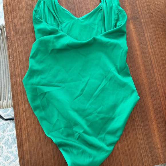 Left On Friday Bright Emerald One-Piece - Picture 2 of 3